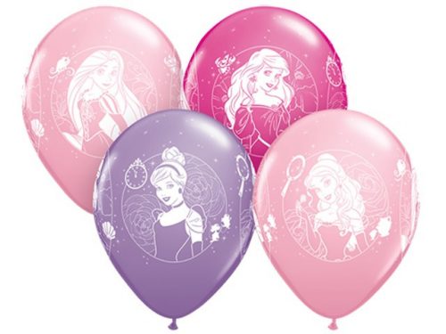 11 inch-es Hercegnő - Disney Princess Cameos Special Assortment Lufi (6 db/csomag)