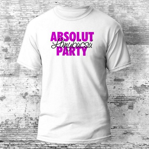 Absolut lánybúcsú party póló több színben